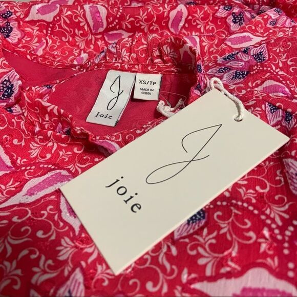 🆕 Joie Long Sleeve Floral Blouse - Picture 5 of 10